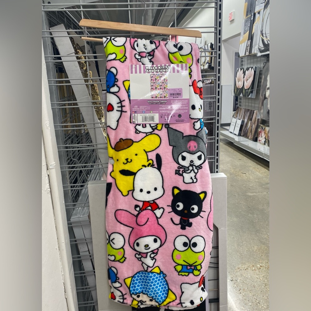 Hello Kitty and friends blanket